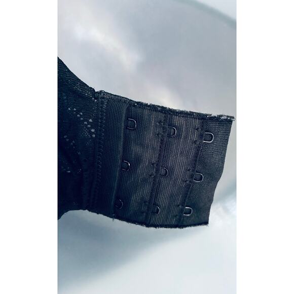 Bali Bra 38D Black and Gray Lightly Lined - Picture 4 of 9